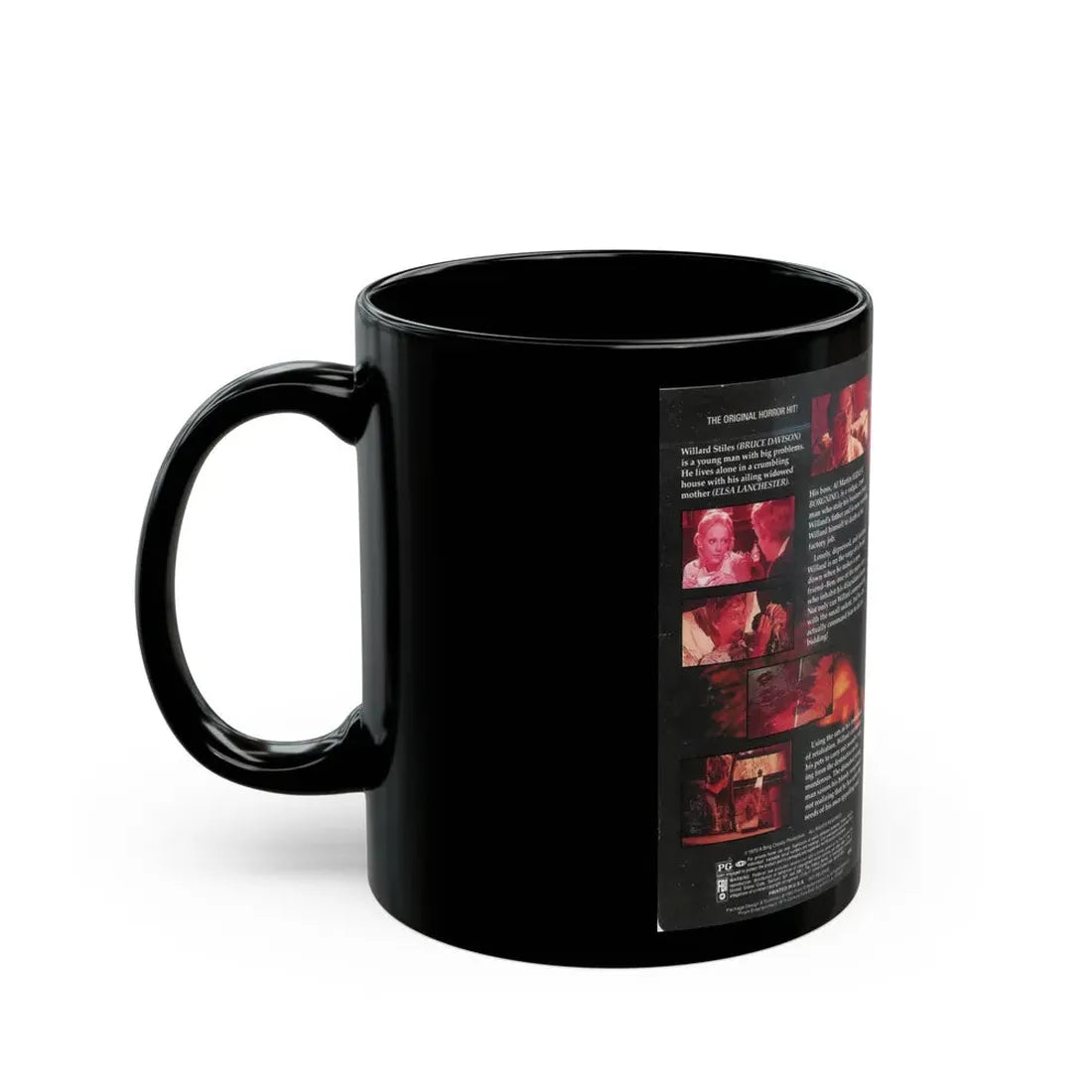 WILLARD (VHS COVER) - Black Coffee Mug - Go Mug Yourself