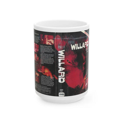 WILLARD (VHS COVER) - White Coffee Mug-15oz-Go Mug Yourself