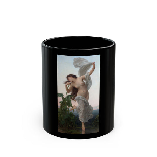 William Adolphe Bouguereau (1825-1905) L'Aurore - Black Coffee Mug-11oz-Go Mug Yourself