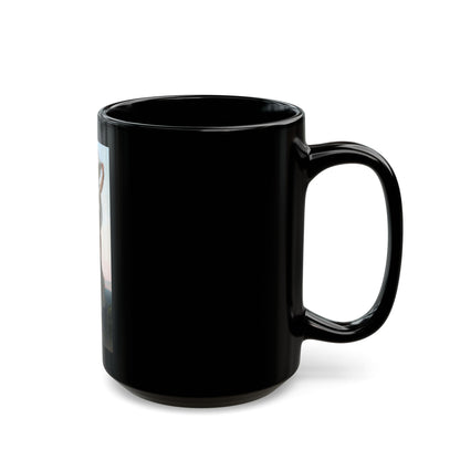 William Adolphe Bouguereau (1825-1905) L'Aurore - Black Coffee Mug-Go Mug Yourself