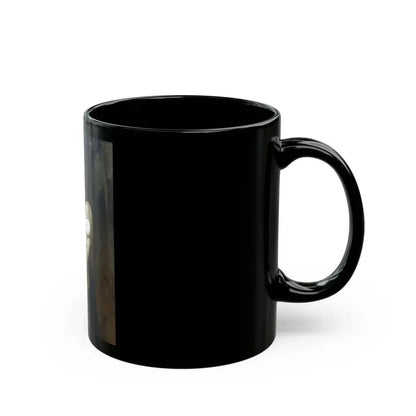 William Adolphe Bouguereau (1825-1905) Maternal Admiration - Black Coffee Mug - Go Mug Yourself