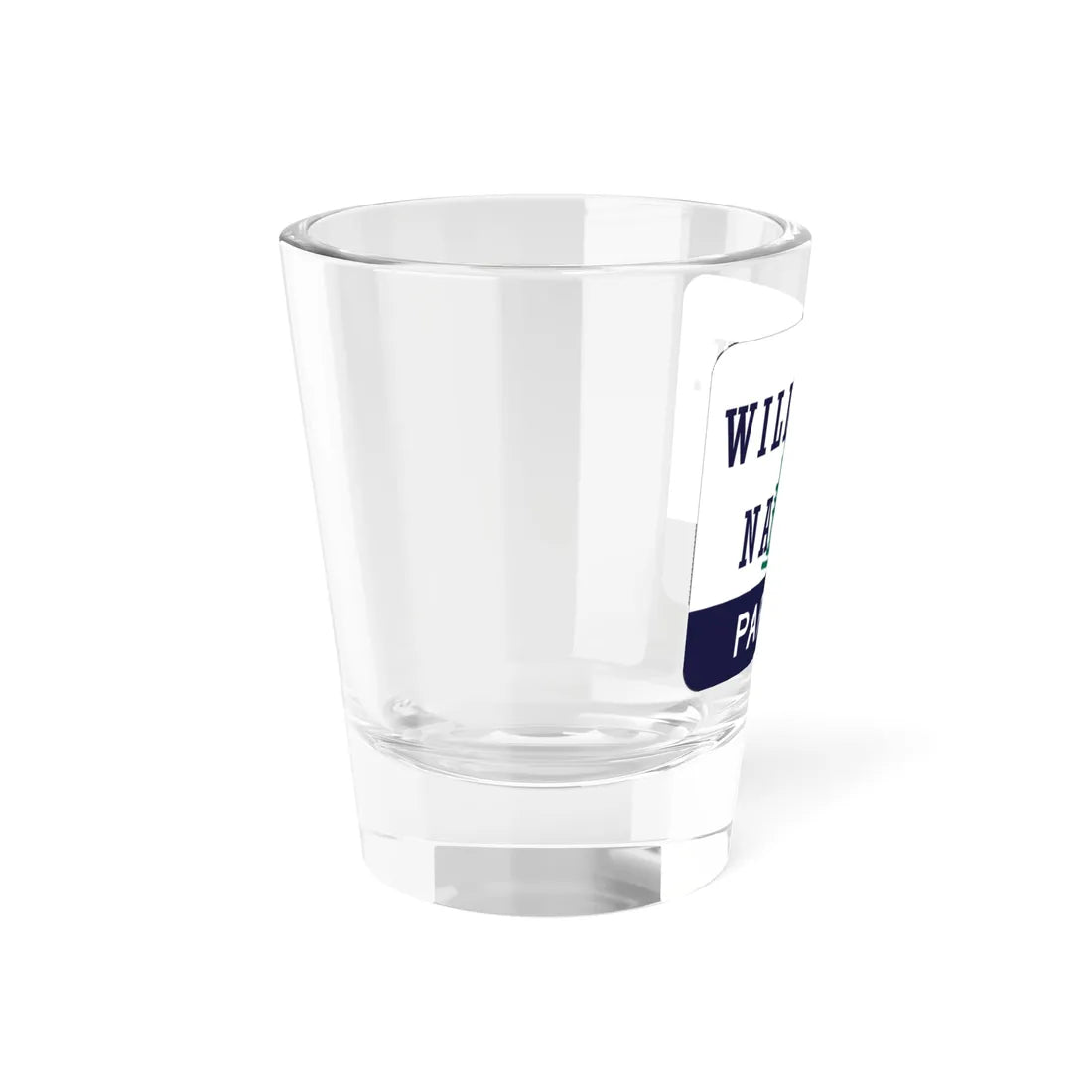 William H Natcher Pkwy Shield (Kentucky) (Road Sign) Shot Glass 1.5oz - Go Mug Yourself