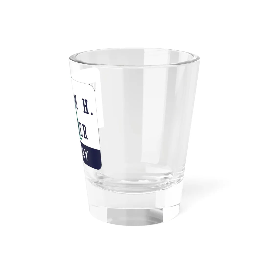 William H Natcher Pkwy Shield (Kentucky) (Road Sign) Shot Glass 1.5oz - Go Mug Yourself