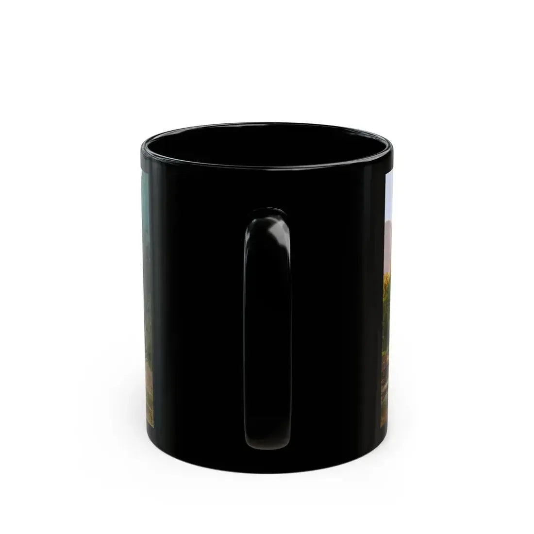 William Keith (1838-1911) Yosemite Valley - 1875 - Black Coffee Mug - Go Mug Yourself