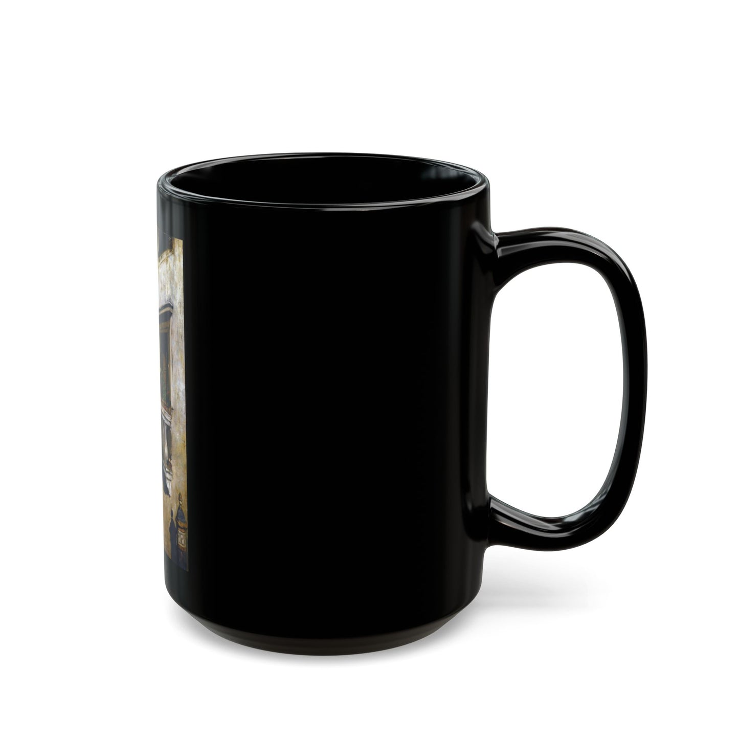 William Merritt Chase (1849-1916) Venice - 1877 - Black Coffee Mug-Go Mug Yourself