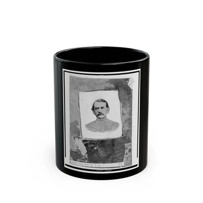 William T. Martin, Of Miss., Brigadier General, C.S.A., Head-And-Shoulders Portrait, Facing Front (U.S. Civil War) Black Coffee Mug 11oz - Go Mug Yourself