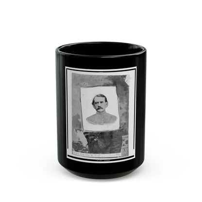 William T. Martin, Of Miss., Brigadier General, C.S.A., Head-And-Shoulders Portrait, Facing Front (U.S. Civil War) Black Coffee Mug 15oz - Go Mug Yourself