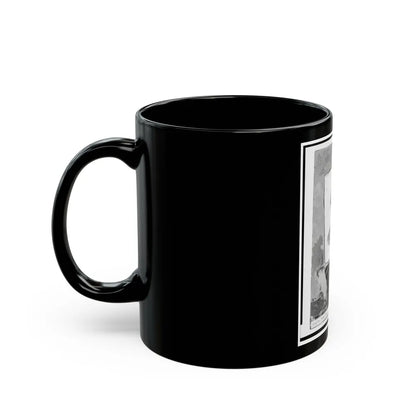 William T. Martin, Of Miss., Brigadier General, C.S.A., Head-And-Shoulders Portrait, Facing Front (U.S. Civil War) Black Coffee Mug-Go Mug Yourself