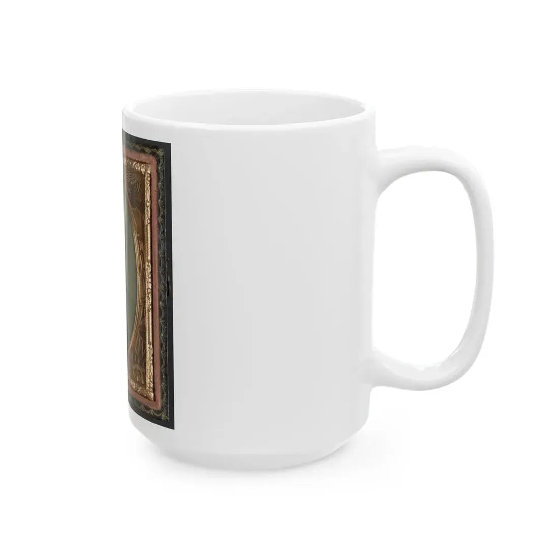 William W. Smith Of Company G And Company K, 4th Massachusetts Infantry Regiment In Uniform And Tricorn Hat (U.S. Civil War) White Coffee Mug - Go Mug Yourself