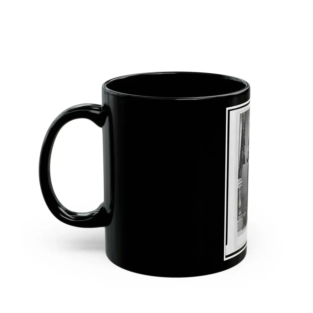 William Wagner, A Surgeon In The 24th Illinois Regiment, Full-Length Portrait, Standing, Facing Front (U.S. Civil War) Black Coffee Mug - Go Mug Yourself