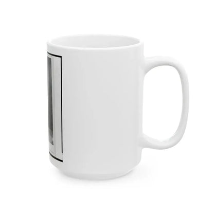 William Wagner, A Surgeon In The 24th Illinois Regiment, Full-Length Portrait, Standing, Facing Front (U.S. Civil War) White Coffee Mug - Go Mug Yourself