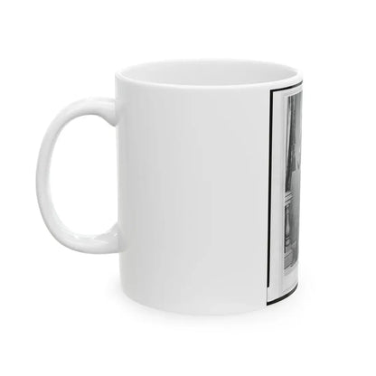 William Wagner, A Surgeon In The 24th Illinois Regiment, Full-Length Portrait, Standing, Facing Front (U.S. Civil War) White Coffee Mug - Go Mug Yourself