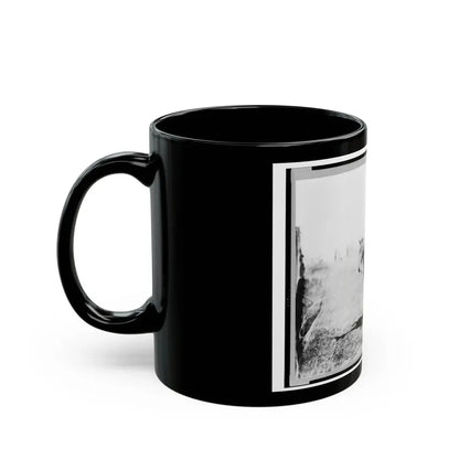 William Wilson, Scout, Headquarters, Army Of The Potomac, Seated On Horse, Full-Length Portrait, Facing Left, Culpeper, Va. (U.S. Civil War) Black Coffee Mug - Go Mug Yourself