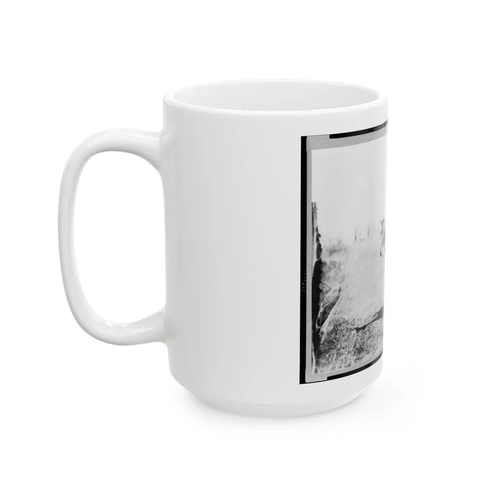 William Wilson, Scout, Headquarters, Army Of The Potomac, Seated On Horse, Full-Length Portrait, Facing Left, Culpeper, Va. (U.S. Civil War) White Coffee Mug-Go Mug Yourself