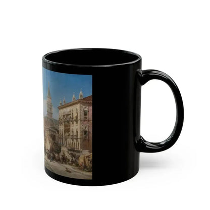 William Wyld (1806-1889) Riva Degli Schiavoni - Black Coffee Mug - Go Mug Yourself