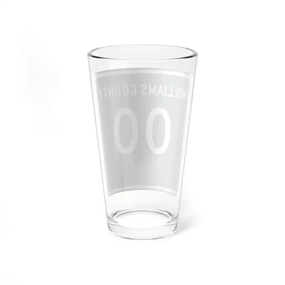 Williams County OH template (Ohio) (Road Sign) Pint Glass 16oz - Go Mug Yourself