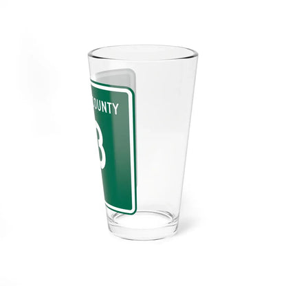 Williams County Route 13 OH (Ohio) (Road Sign) Pint Glass 16oz - Go Mug Yourself