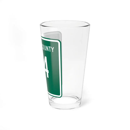 Williams County Route 24 OH (Ohio) (Road Sign) Pint Glass 16oz - Go Mug Yourself