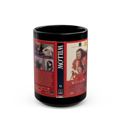 WILLOW (VHS COVER) - Black Coffee Mug 15oz - Go Mug Yourself
