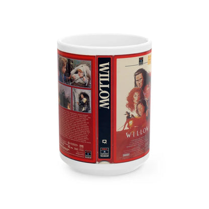 WILLOW (VHS COVER) - White Coffee Mug-15oz-Go Mug Yourself