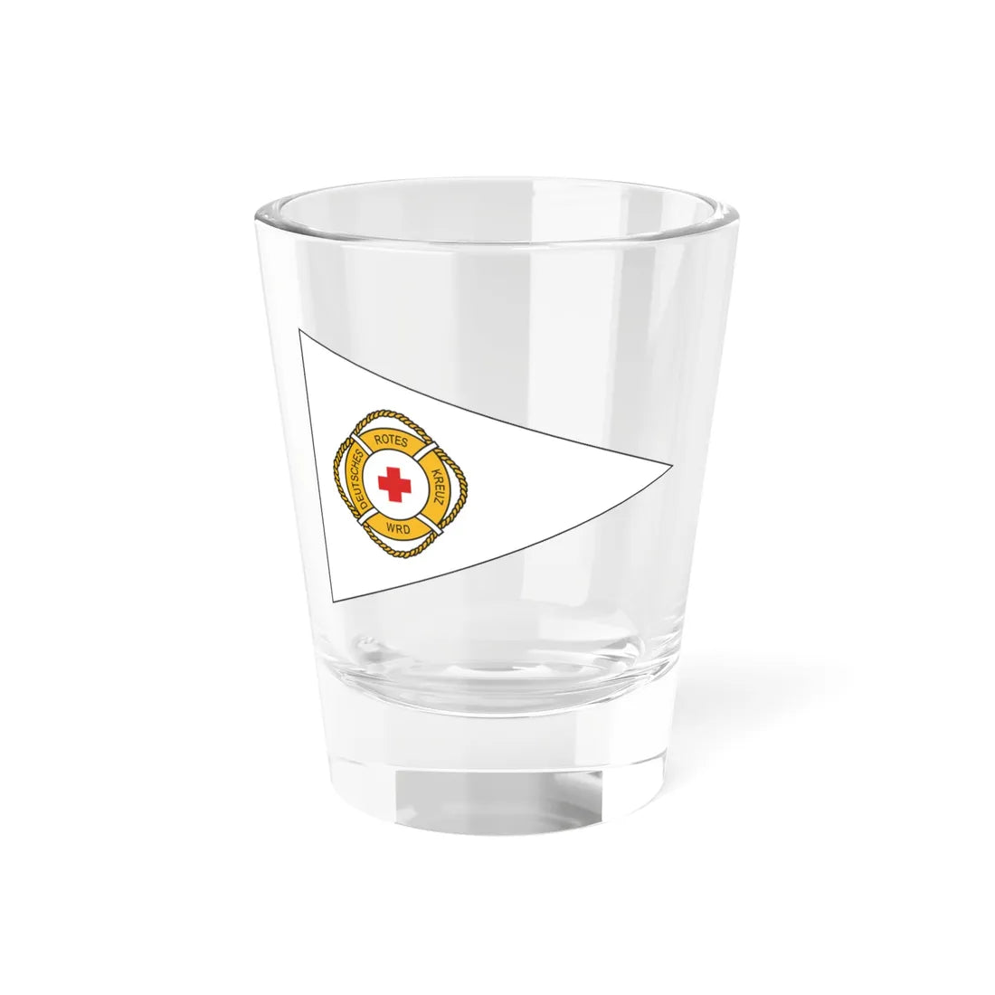 Wimpel DDR Wasserrettungsdienst (Germany) Shot Glass 1.5oz 1.5oz - Go Mug Yourself