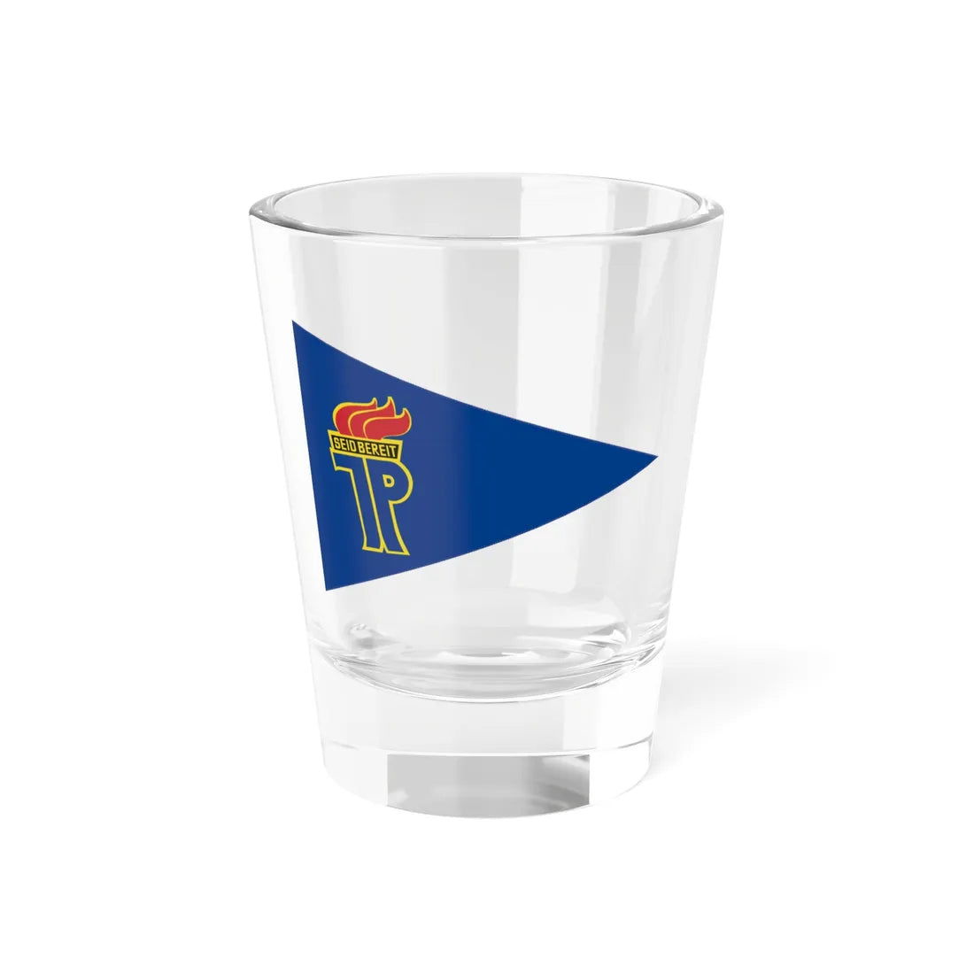 Wimpel Junge Pioniere (Germany) Shot Glass 1.5oz 1.5oz - Go Mug Yourself