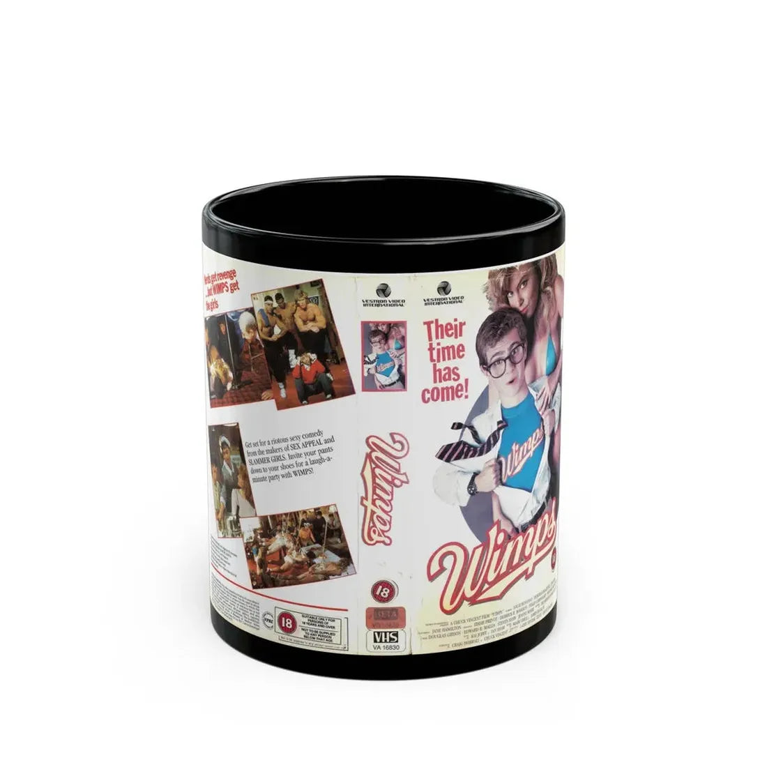 WIMPS (VHS COVER) - Black Coffee Mug 11oz - Go Mug Yourself