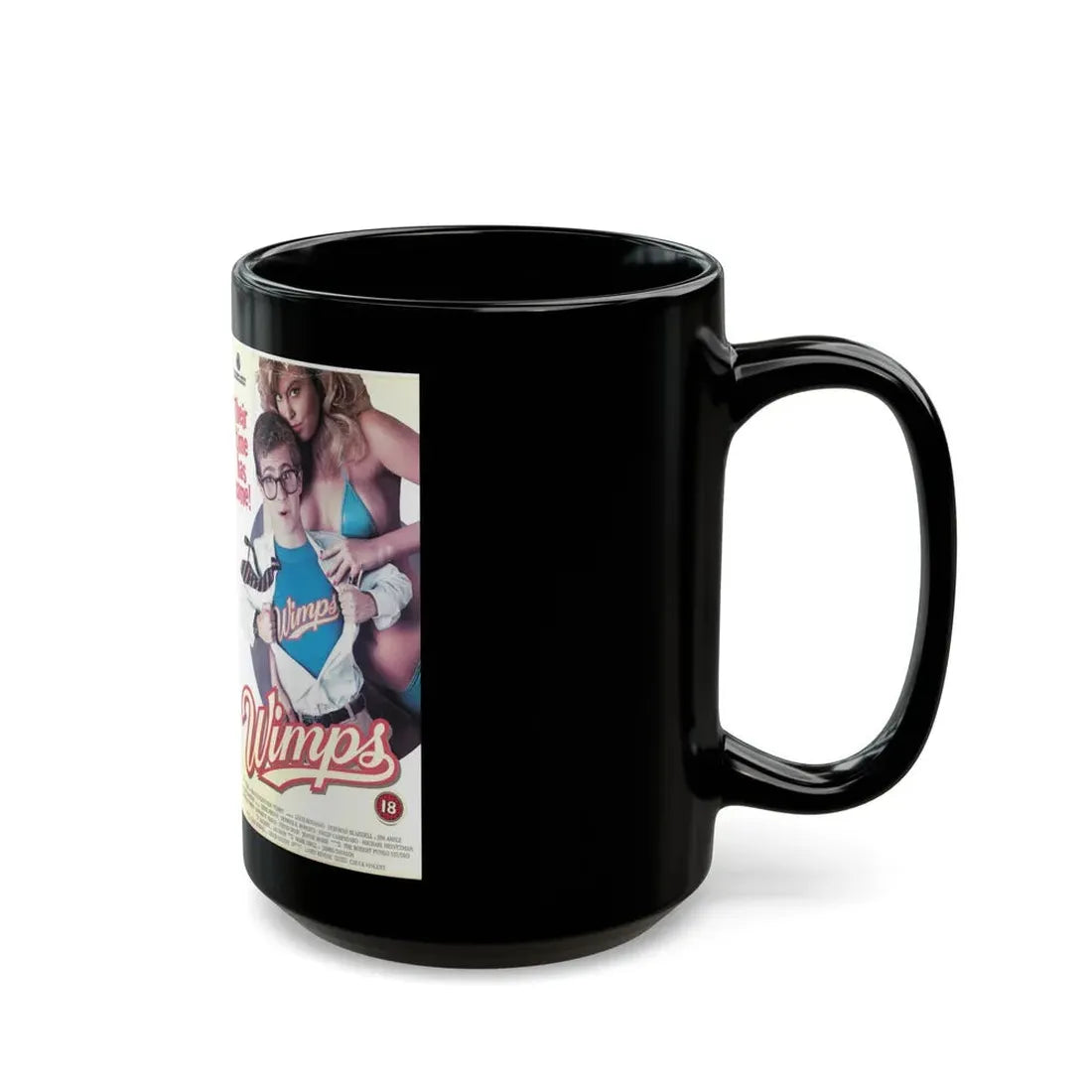 WIMPS (VHS COVER) - Black Coffee Mug - Go Mug Yourself
