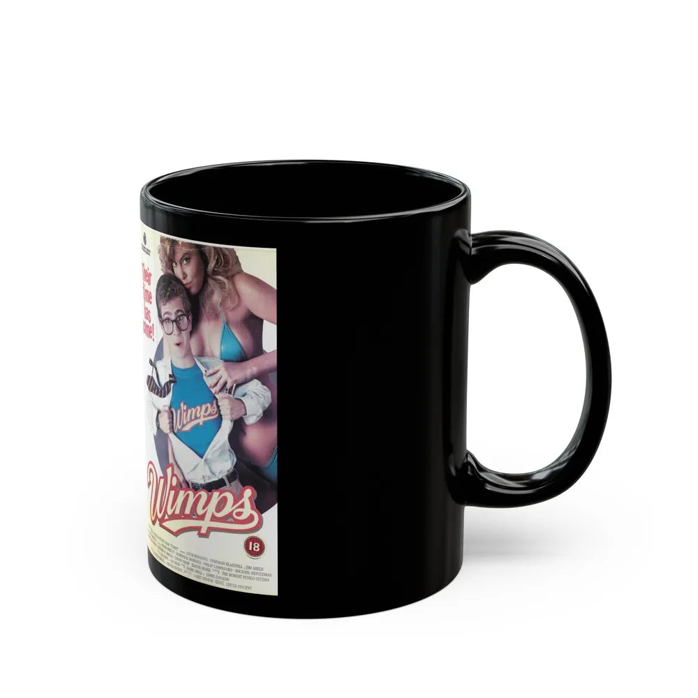 WIMPS (VHS COVER) - Black Coffee Mug-Go Mug Yourself