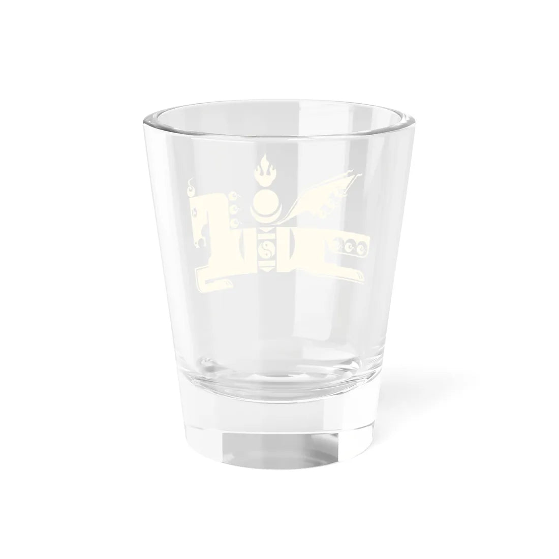 Wind Horse of Mongolia (Mongolia) (Coat of Arms) Shot Glass 1.5oz - Go Mug Yourself