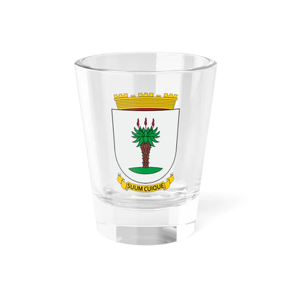 Windhoek COA (Namibia) (Coat of Arms) Shot Glass 1.5oz 1.5oz - Go Mug Yourself