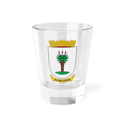 Windhoek COA (Namibia) (Coat of Arms) Shot Glass 1.5oz 1.5oz - Go Mug Yourself