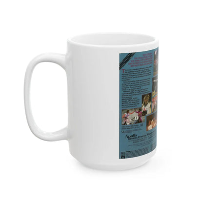 WINNERS TAKE ALL2 (VHS COVER) - White Coffee Mug-Go Mug Yourself