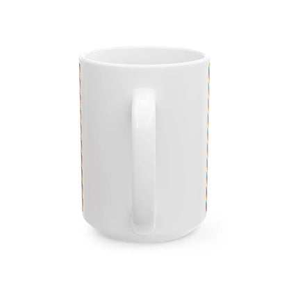 Wiphala big (Bolivia) White Coffee Mug - Go Mug Yourself