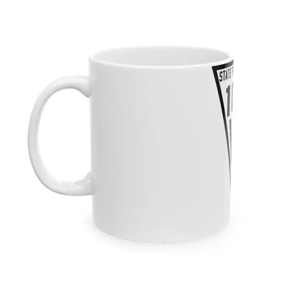 WIS 100 1919 (Wisconsin) (Road Sign) White Coffee Mug - Go Mug Yourself