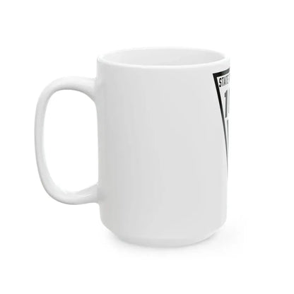 WIS 100 1919 (Wisconsin) (Road Sign) White Coffee Mug - Go Mug Yourself