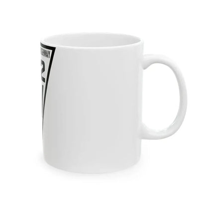 WIS 102 1919 (Wisconsin) (Road Sign) White Coffee Mug - Go Mug Yourself