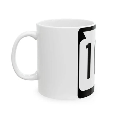 WIS 102 (Wisconsin) (Road Sign) White Coffee Mug - Go Mug Yourself