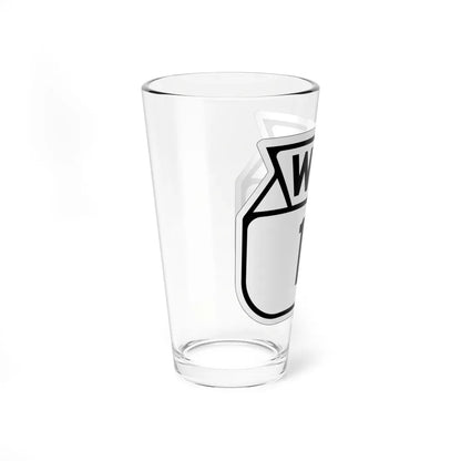 WIS 11 1938 (Wisconsin) (Road Sign) Pint Glass 16oz - Go Mug Yourself