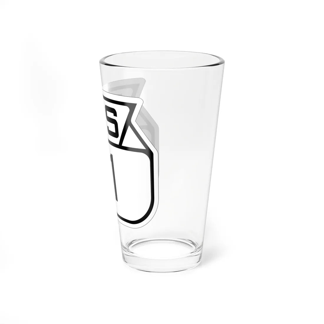 WIS 11 1938 (Wisconsin) (Road Sign) Pint Glss 16oz - Go Mug Yourself