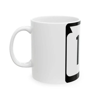 WIS 111 (Wisconsin) (Road Sign) White Coffee Mug - Go Mug Yourself