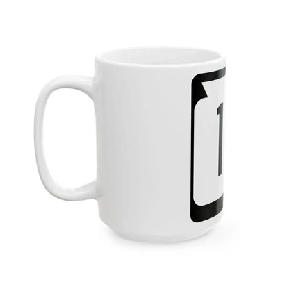 WIS 111 (Wisconsin) (Road Sign) White Coffee Mug - Go Mug Yourself