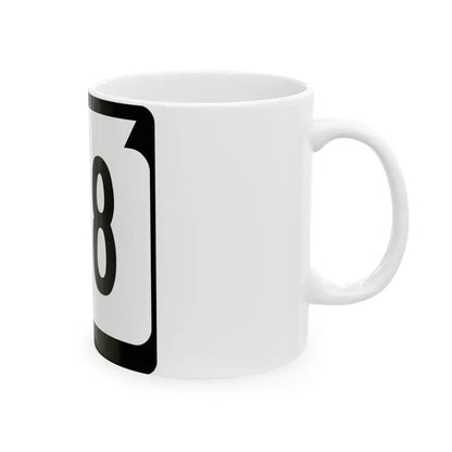 WIS 118 (Wisconsin) (Road Sign) White Coffee Mug - Go Mug Yourself