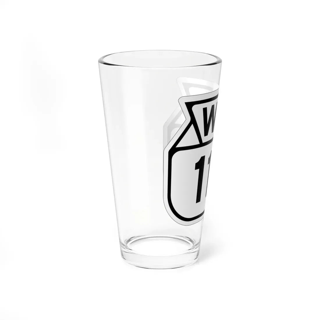 WIS 119 1949 (Wisconsin) (Road Sign) Pint Glass 16oz - Go Mug Yourself