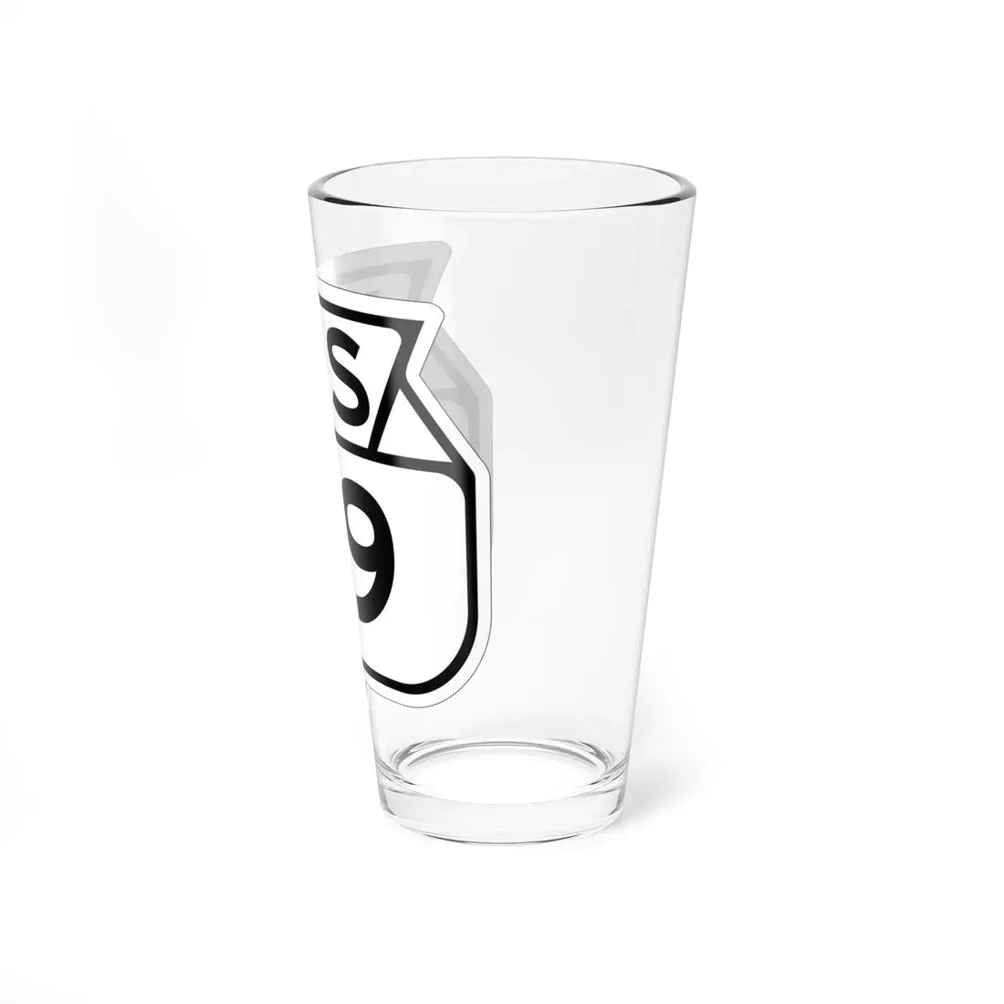 WIS 119 1949 (Wisconsin) (Road Sign) Pint Glass 16oz - Go Mug Yourself
