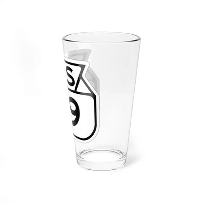 WIS 119 1949 (Wisconsin) (Road Sign) Pint Glass 16oz - Go Mug Yourself