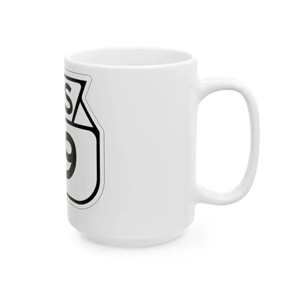 WIS 119 1949 (Wisconsin) (Road Sign) White Coffee Mug - Go Mug Yourself