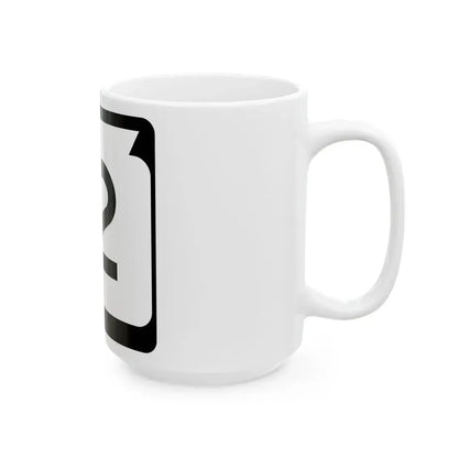 WIS 12 (Wisconsin) (Road Sign) White Coffee Mug - Go Mug Yourself