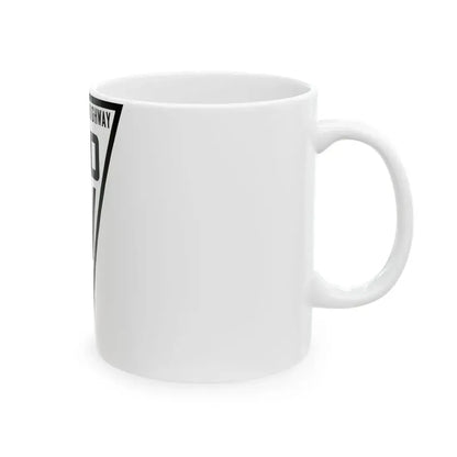 WIS 120 1919 (Wisconsin) (Road Sign) White Coffee Mug - Go Mug Yourself