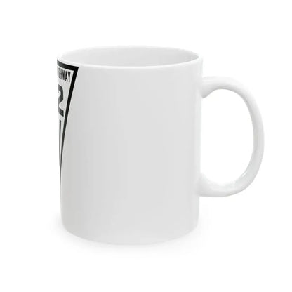 WIS 122 1919 (Wisconsin) (Road Sign) White Coffee Mug - Go Mug Yourself